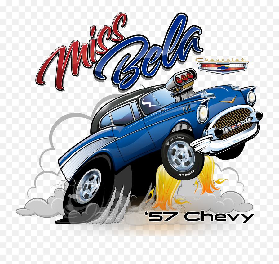 Covingtoon Designs - Chevy Hot Rod Png Emoji,Dragster Emoticon