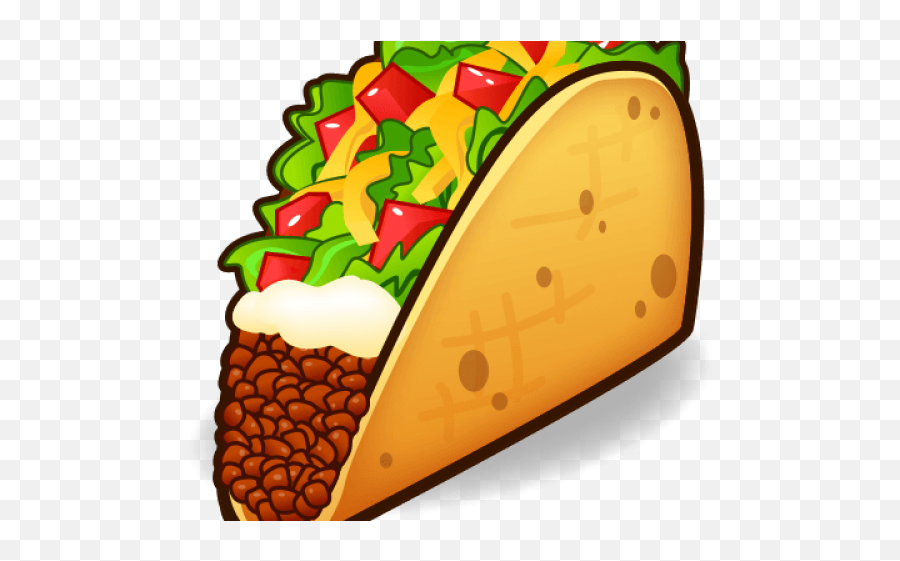 Taco Emoji Png - Clip Art Taco Transparent Background,Emoticon Taco }hatsapp Png