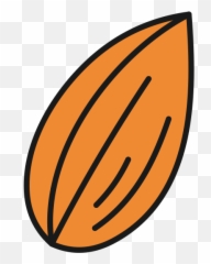 Almond Icon Png And Svg Vector Free - Almonds Icon Svg Free Emoji,Almond Emoticon