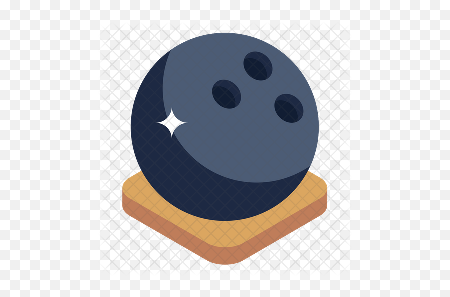 Free Bowling Ball Icon Of Isometric - Dot Emoji,Emoticon Holding A Ball