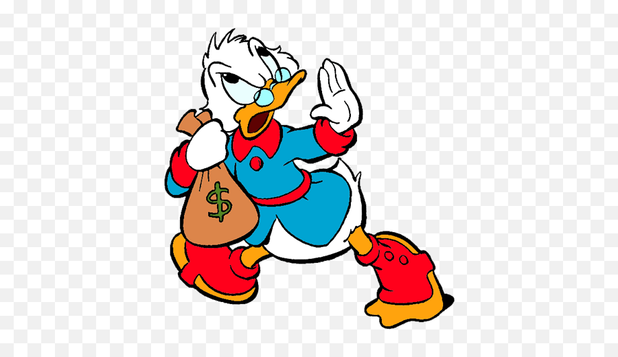 Free Scrooge Cliparts Download Free Scrooge Cliparts Png - Scrooge Mcduck Holding Money Bags Emoji,Is Scrooge Mcduck A Red Emoji