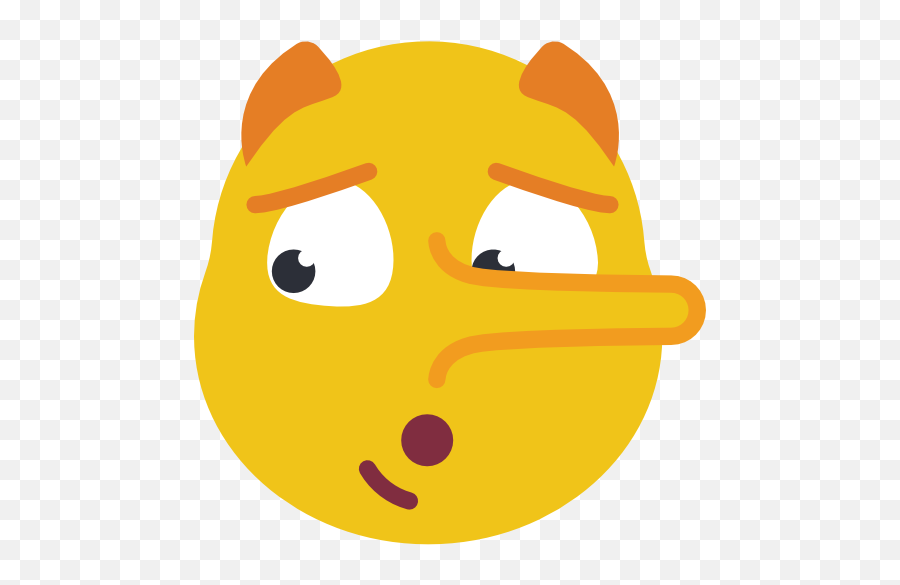 Liar - Happy Emoji,Liar Emoji