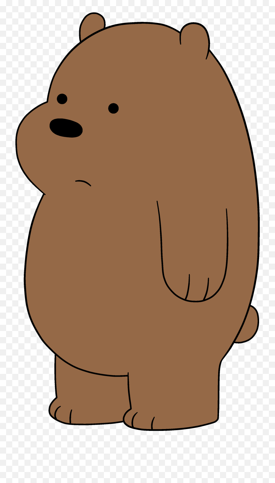 Grizzly Bear We Bare Bears Wiki Fandom - We Bare Bears Grizzly Drawing Emoji,Emotion Roaring Emotion