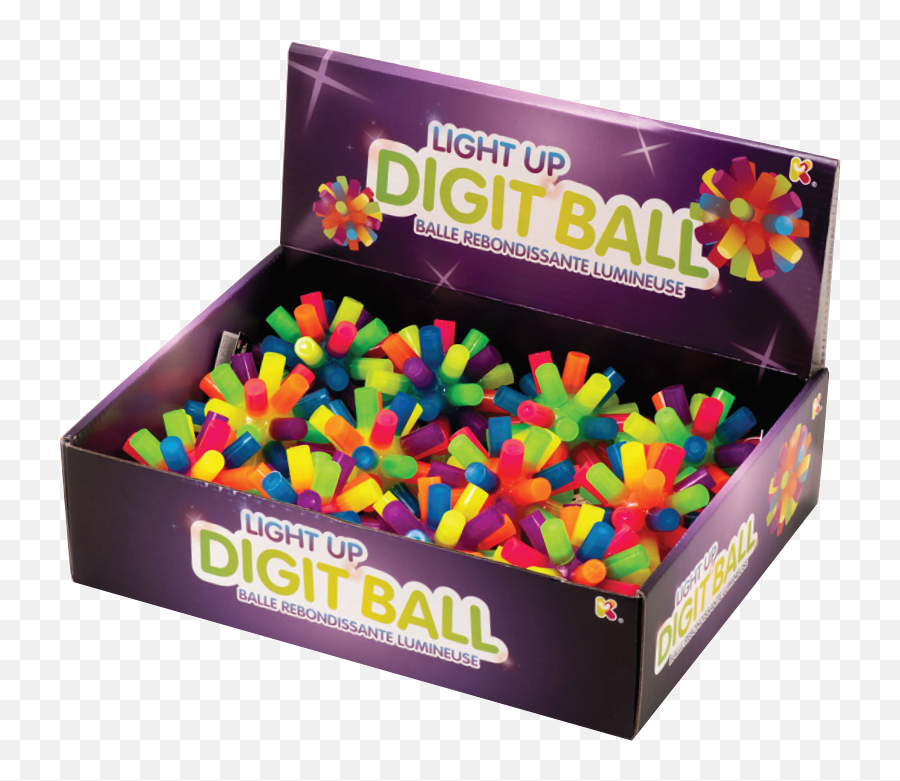 Light Up Digit Balls - Candy Emoji,Alien In A Box Emoji