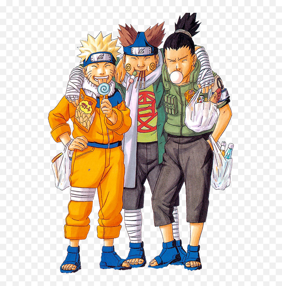 Shikamaru Png - Naruto Naruto Uzumaki Choji Akimichi Nara Naruto Shikamaru And Choji As A Kid Emoji,Hipchat Emoticons Naruto