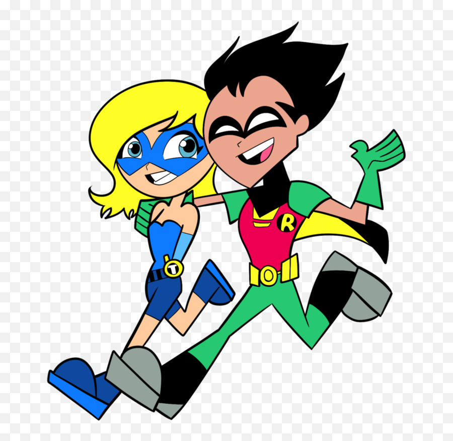 Teen Titans Go - Robin Starfire Titans Go Emoji,Teen Titans Emoticons