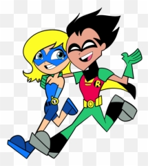 Teen Titans Go - Robin Starfire Titans Go Emoji,Teen Titans Emoticons