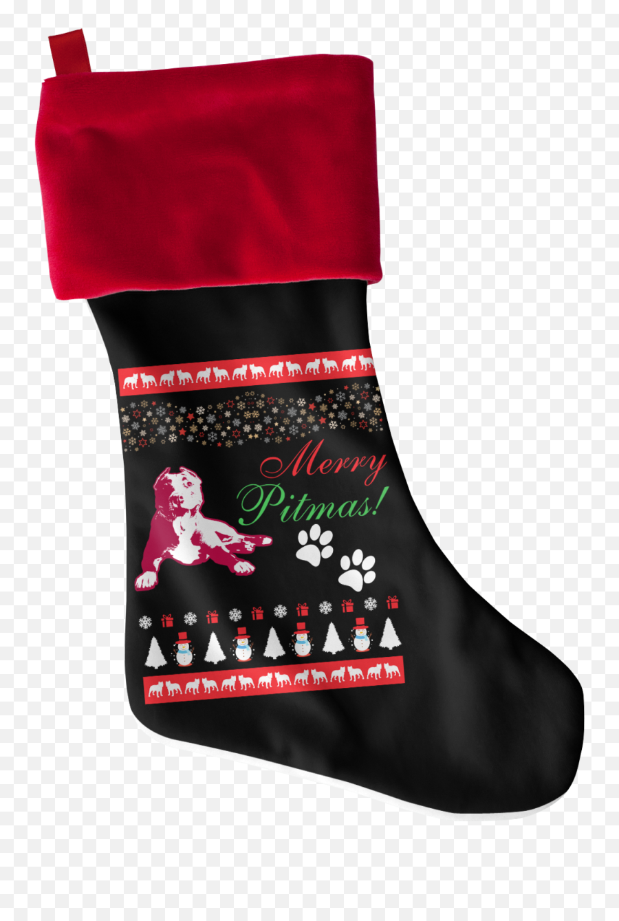 Pit Bull Dog Christmas Stocking Ornaments Ornaments U0026 Accents Emoji,Incense Burner Emoji