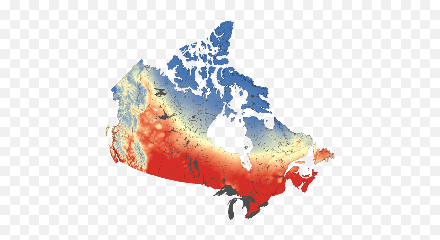 Health Climate Atlas Of Canada Emoji,Heat Map Where You Feel Your Emotions