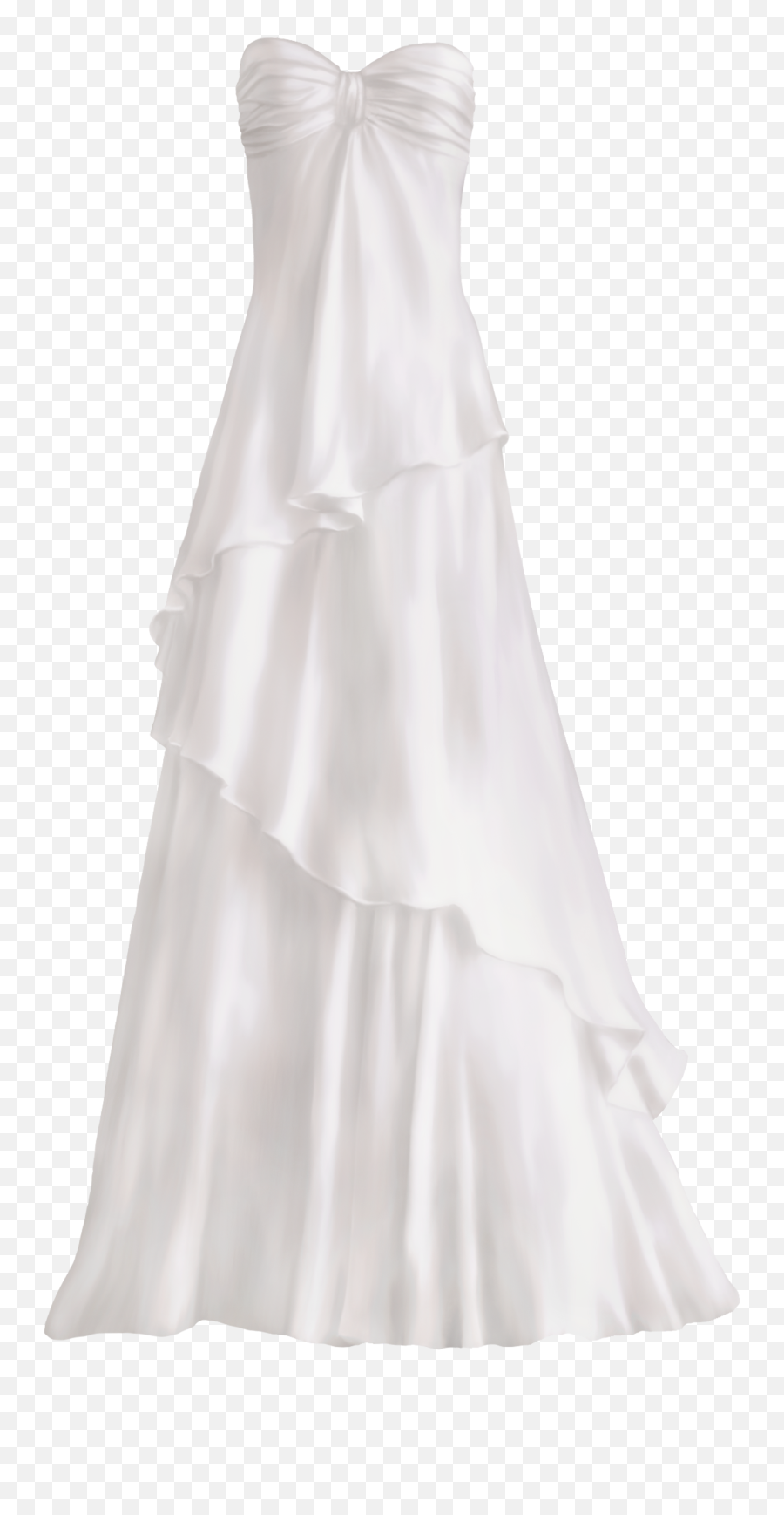 Emoji Clipart Dress Emoji Dress - Wedding Dress Without Person,Find The Emoji Wedding