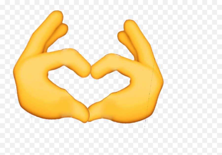 Hearthands Cute Emojihands Sticker By Littlemissmadhatter,How To Get The Heart Hand Emoji