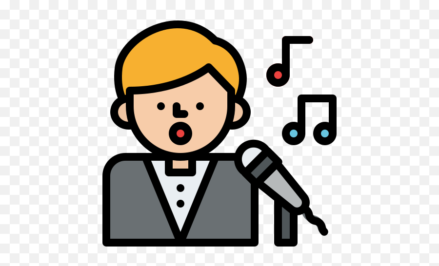 Singer - Free Music Icons Emoji,:singer: Emoji