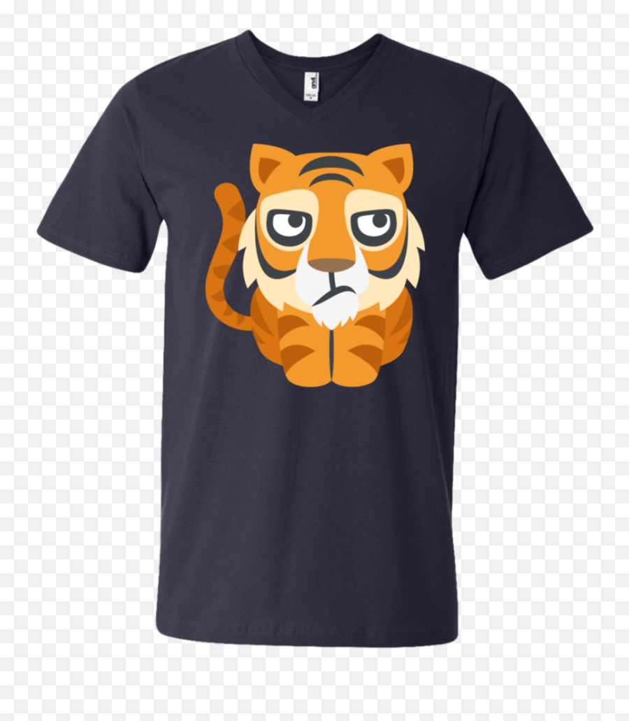 Bored Tiger Emoji Mens V - Nike Dragon Ball T Shirt,Men's Emoji Shirt