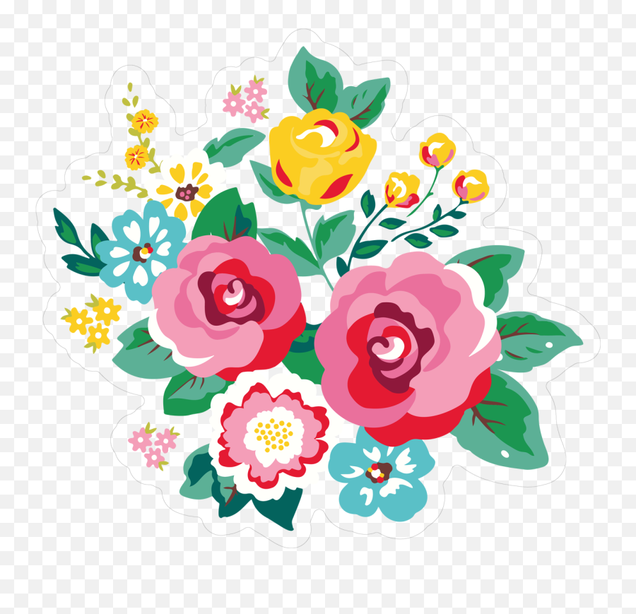 Flower Bunch 2 Print U0026 Cut File Emoji,Bouquet Emoji