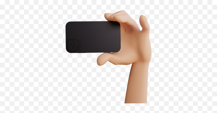 Premium Backside Of Iphone 3d Illustration Download In Png Emoji,Nails Emoji Iphone Png