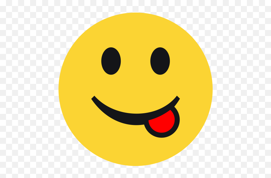 Emoji Tongue Icon Png And Svg Vector - Happy,Tongue Emoji Png