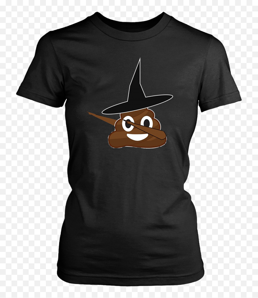 Download Poop Emoji Witch Hat Dabbing - Little Girl Shirt,Witch Emoji