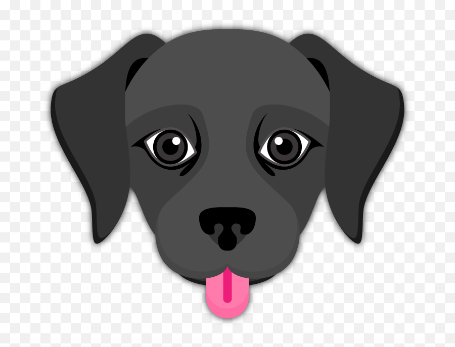 Black Labrador Retriever Black Lab Puppies - Labrador Emote Emoji,Black Emoji