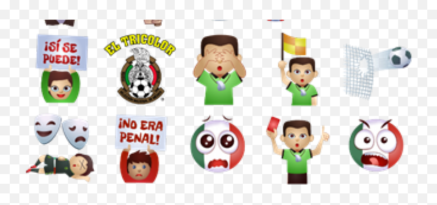 Concacaf Cup Atu0026t Offers Mexico Emojis App For Usavmex - Happy,Cup Emoji