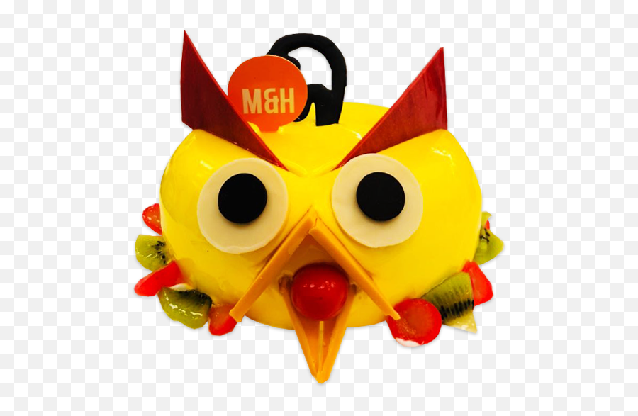 Angry Bird Cake - Happy Emoji,Angry Bird Emoji