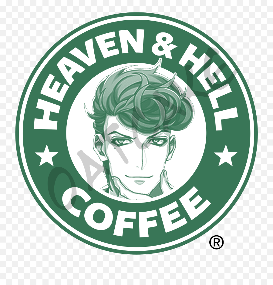 Hitoya Amaguni Heaven Hell Coffee - Starbucks Emoji,Heaven And Hell Emoji 2
