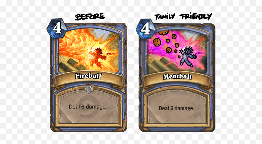 Reddit Reacts To The Card Artwork - Hearthstone Fireball Emoji,Brightwing Silly Emoji