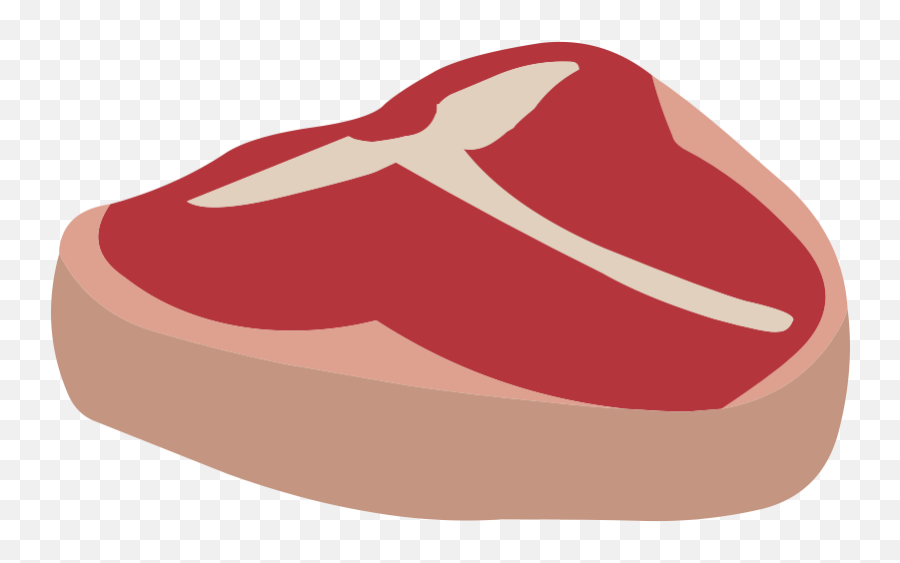 Meat Clipart Slab Meat Slab - Steak Clipart Transparent Emoji,Beef Jerky Emoji