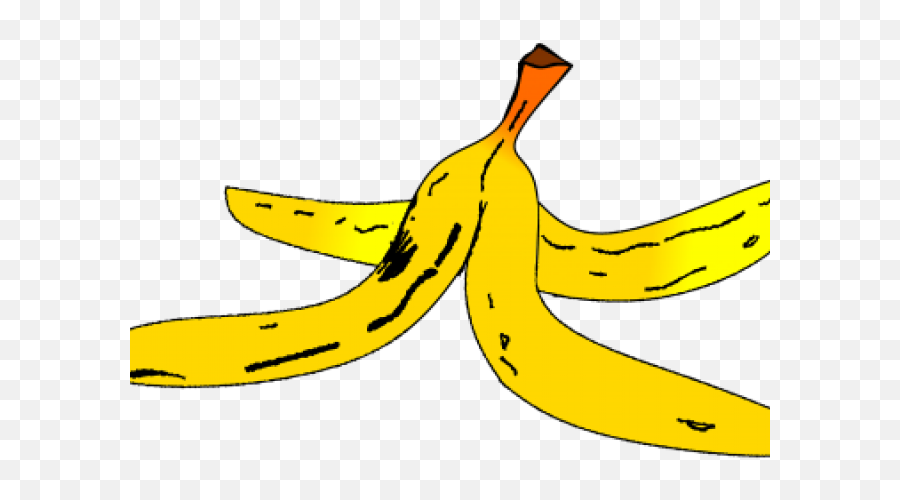 Svg Library Download Banana Peel - Transparent Cartoon Banana Peel Emoji,Banana Peel Emoji