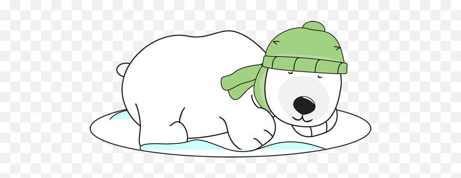 Polar Bear Day - Polar Bear Sleep Animated Emoji,Ice Bear Showing Emotion