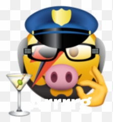 Police Clipart Pig Police Pig Transparent Free For Download - Clip Art Emoji,Police Emoji