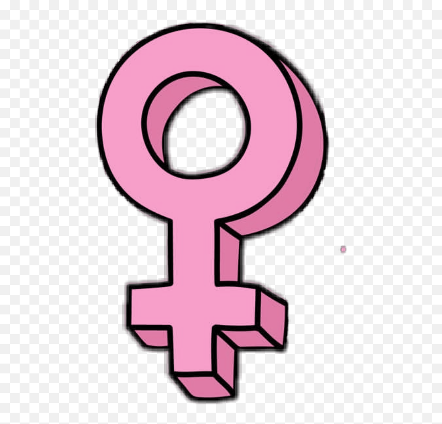 Female Venus Feminist Sticker - Feminism Clipart Png Emoji,Venus Emoji