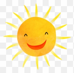 Long Hair Short Stories - Sun Illustration Emoji,Werd Emoticons