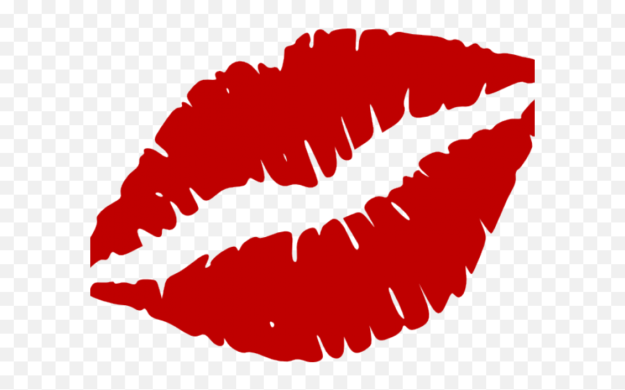 Lipstick Clipart Lipstick Mark - Red Lips Watercolor Painting Emoji,Lipstick Emoji