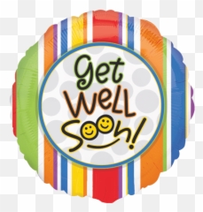 Special Message Foil Helium Balloons - Globos Mejorate Pronto Lima Emoji,Smiling Tweety Emoticon