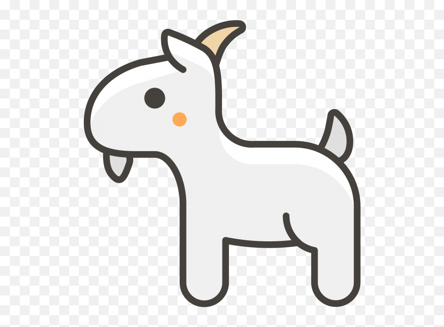 Goat Emoji Icon Png Transparent Design - Animal Figure,The G.o.a.t Emoji