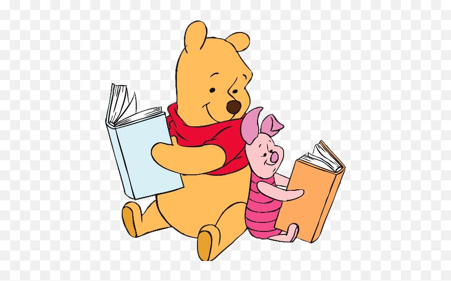 Largest Pooh U0026 Friends Collection In The World Deb - Pooh Bear Reading Clipart Emoji,Piglet From Winnie The Poo Emojis