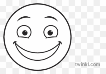 Black And White Emoji Symbols - Emoji Faces Happy Black And White,Emoji Smile With Tongue Out To The Side
