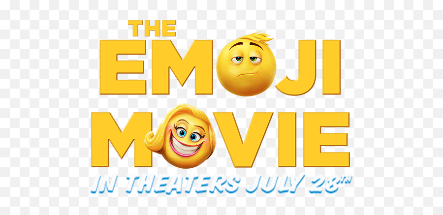 The Emoji movie logo. Эмодзи логотипы