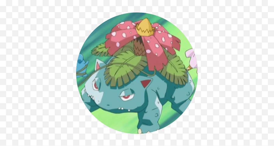 Pokemon Grazing Venusaur Chicken Emoji,Venusaur Emoticons