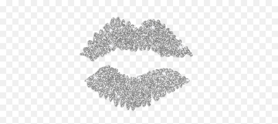 Bling Kiss U0026 Lips Hotfix Glitter Iron - On Transfer Motif Cstown Sparkly Emoji,Emotion Of Parsed Lips