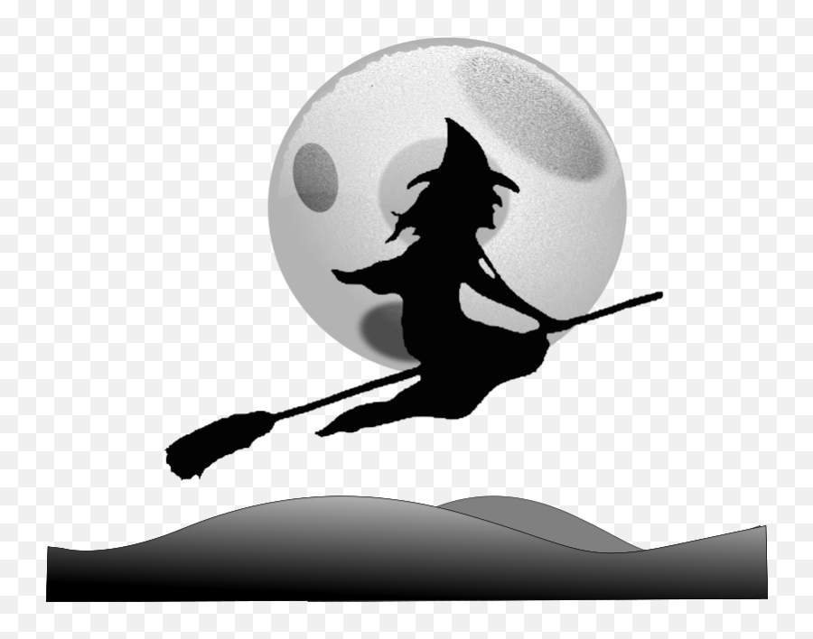 Halloween Witch Silhouette Set Vector 07 Free Download Emoji,Halloween Witch Emoticon