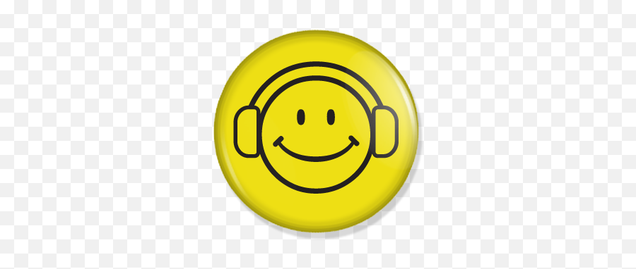 Smile Dj U2013 Bhatty Creative Studio Emoji,Emoticon With Headpones