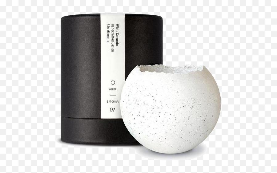 L - Orbis Concrete Vessel White Emoji,Crop Pictures With Shapes Or Emojis