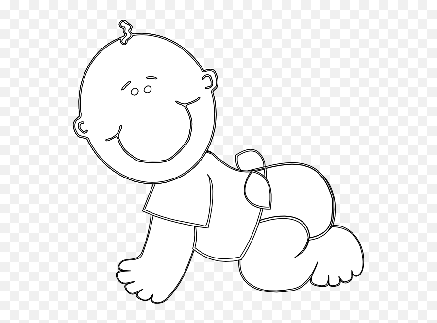 Baby Boy Crawling Outline Clip Art At Clker Com Vector Clip Emoji,Cartoon Emojis Black Background Baby Boy Crawling Outline Clip Art At Clker Com Vector Clip Emoji,Cartoon Emojis Black Background