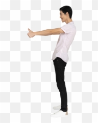 Man In Casual Clothes Standing Photo Emoji,Guy Standing Emoji