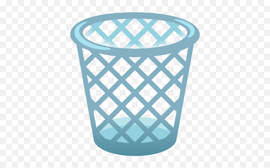 Wastebasket Emoji,Color Line Emoji