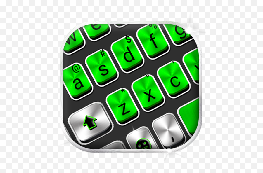Download Metal Green Tech Keyboard Theme On Pc U0026 Mac With - Imagen De La Aplicación Metal Green Tech Tema Del Teclado Emoji,Teclado Emoji Samsung