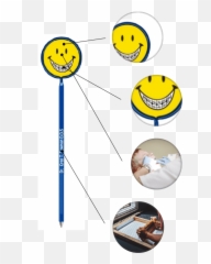 Promotional Smiley Face With Braces - Happy Emoji,Emoticon With Braces