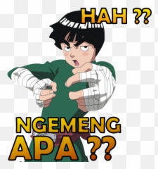Sticker Rock Lee Pack List - Stickers De Rock Lee Whatsapp Emoji,Rock Fist Emoji