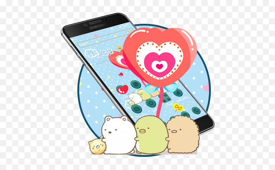 Cute Cartoon Little Animal Theme Wallpaper U2013 U201egoogle Play - Iphone Emoji,Emoticons For Cell Phones
